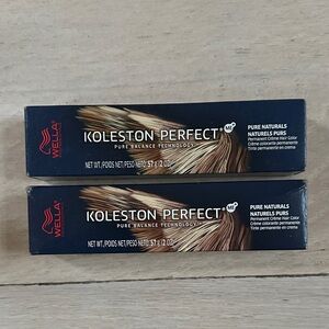 Wella Koleston Perfect Me+Pure Naturals Hair Color 6/0Dark Blonde Natural 2-2oz